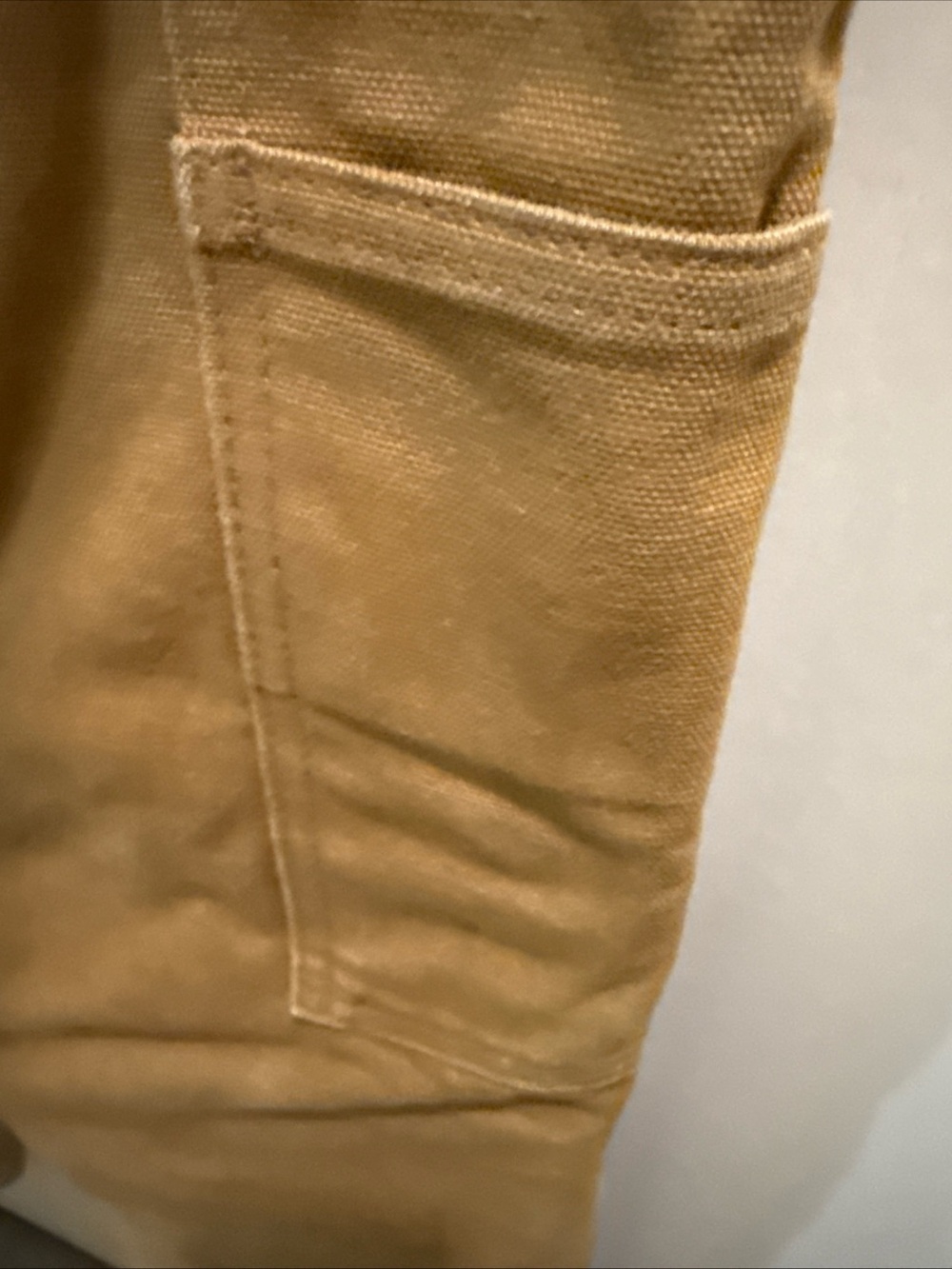 liberty Brown Workwear Bib Overalls with Front Patch Pocket quilted reinforced - Picture 14 of 14